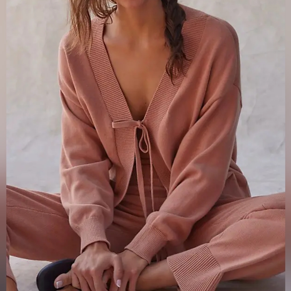 Free People Beach Solar Sweater Set